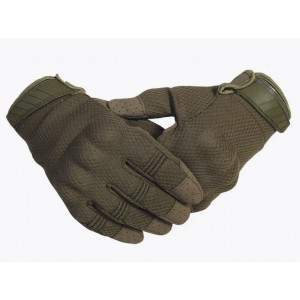 Перчатки палые тактические A30 Grid Олива [STRIKE GEAR]